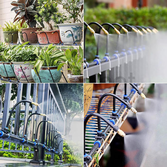 Drip Irrigation Kit with 360Β° Flexible Hose