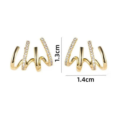 Spiral Ear Cuff Earrings