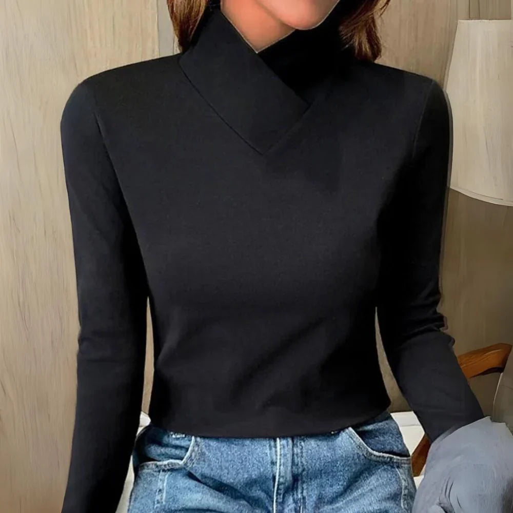 Basic Long Sleeve Plain Top