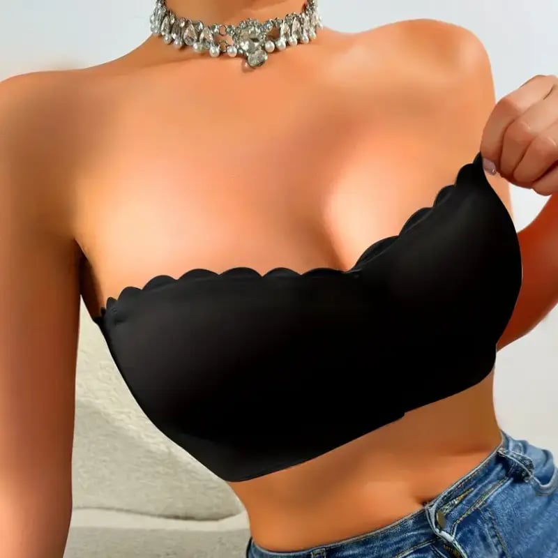 🔥Buy 1 Get 2 Free❤️Seamless Front Closure Strapless Bandeau Bra