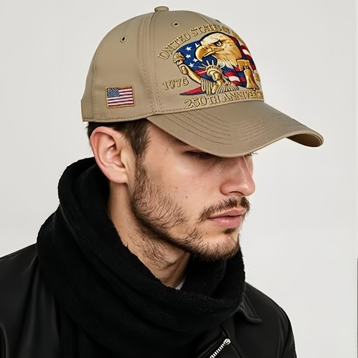 United States 250th Anniversary Eagle Patriotic Baseball Cap