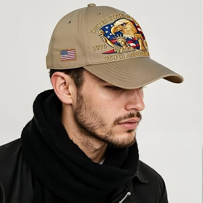 United States 250th Anniversary Eagle Patriotic Baseball Cap