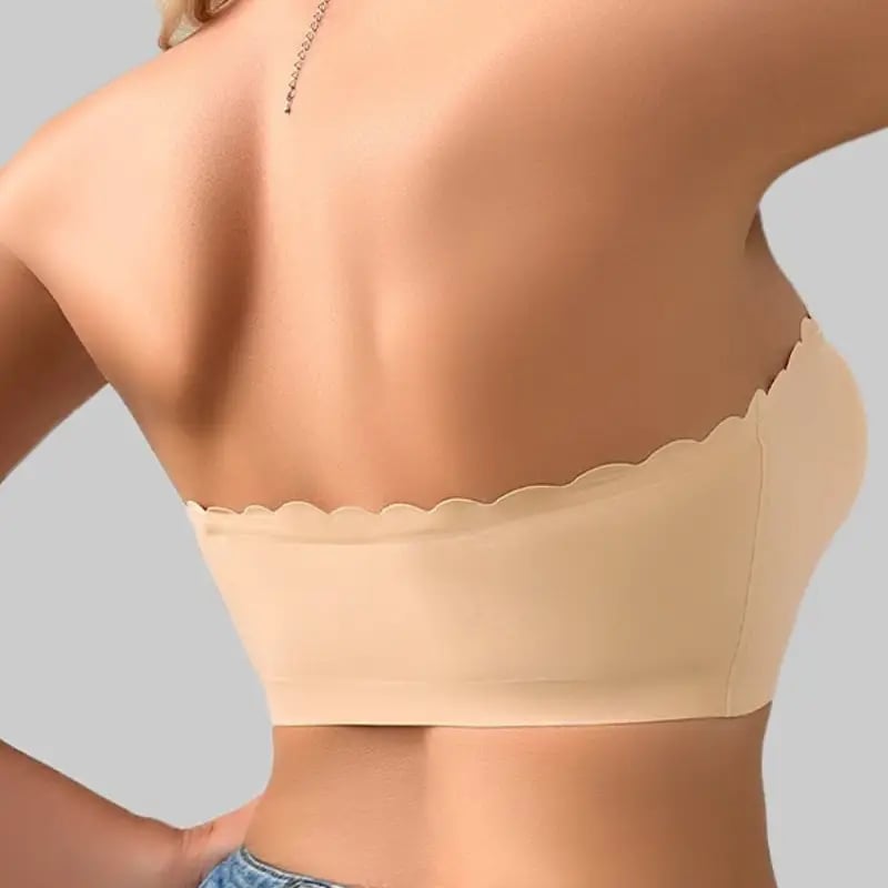 🔥Buy 1 Get 2 Free❤️Seamless Front Closure Strapless Bandeau Bra