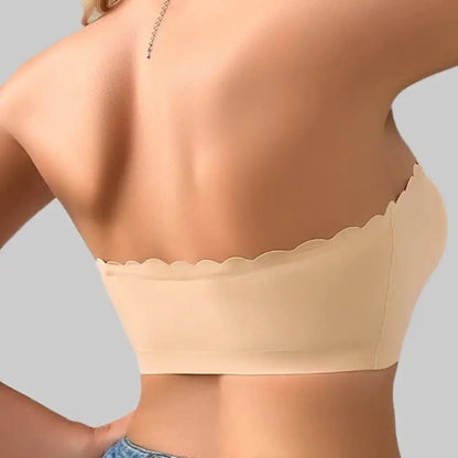 🔥Buy 1 Get 2 Free❤️Seamless Front Closure Strapless Bandeau Bra