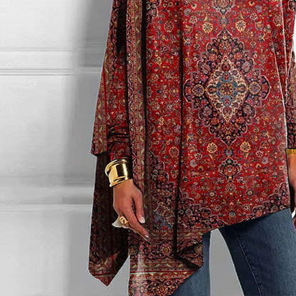 Attractive Boat Neck Long Sleeve Top