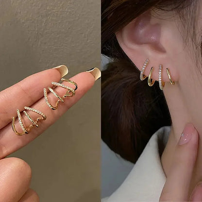Spiral Ear Cuff Earrings