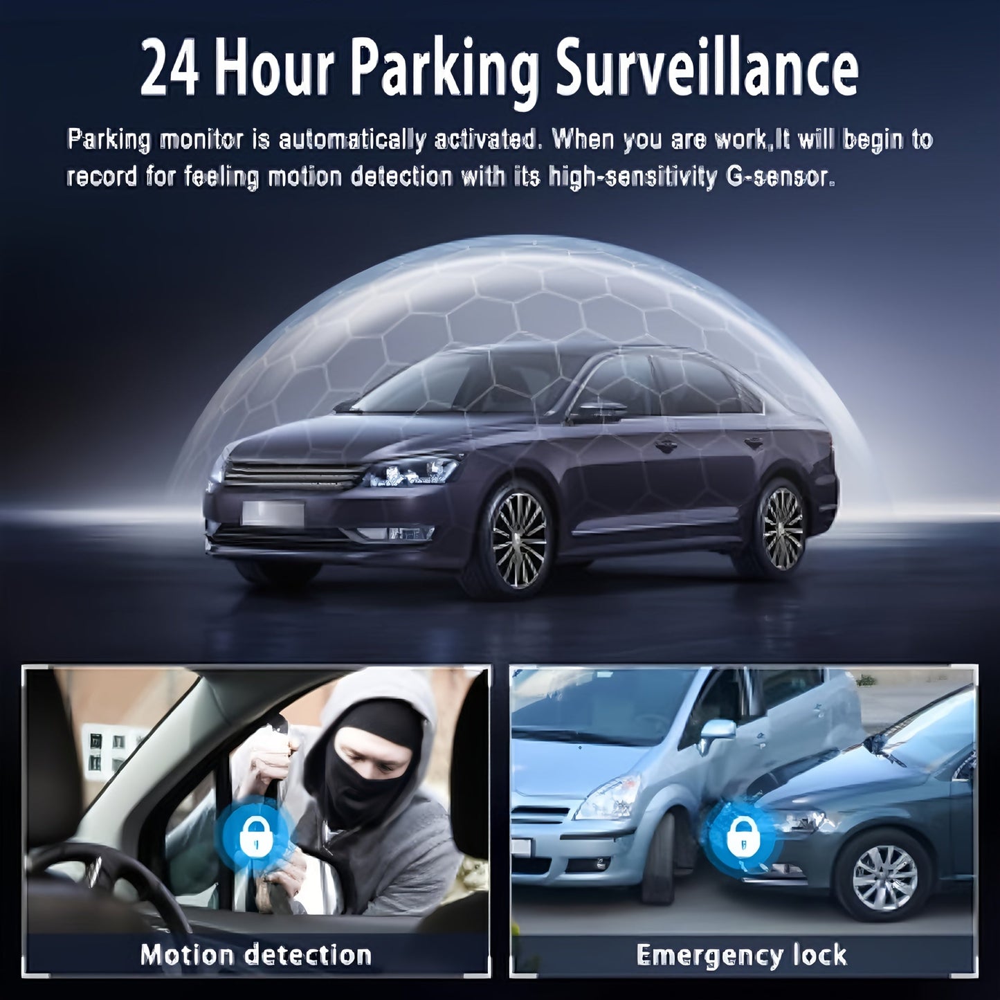 1080P Dashboard Camera for Vehicles