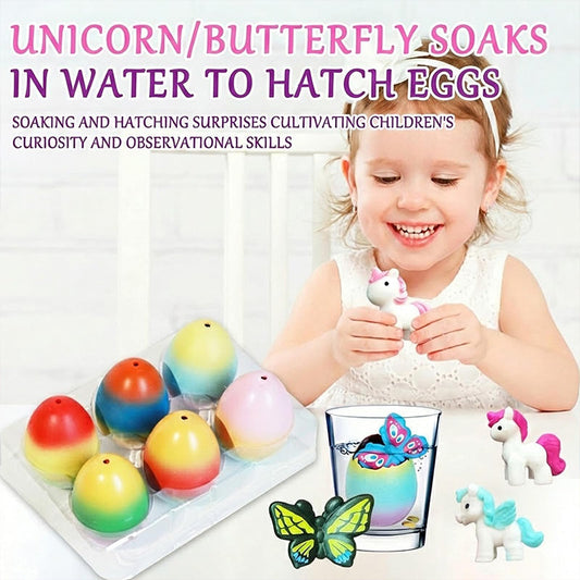 📢📢50% OFF !!!⏰6PCS Magic Hatching Egg Toy