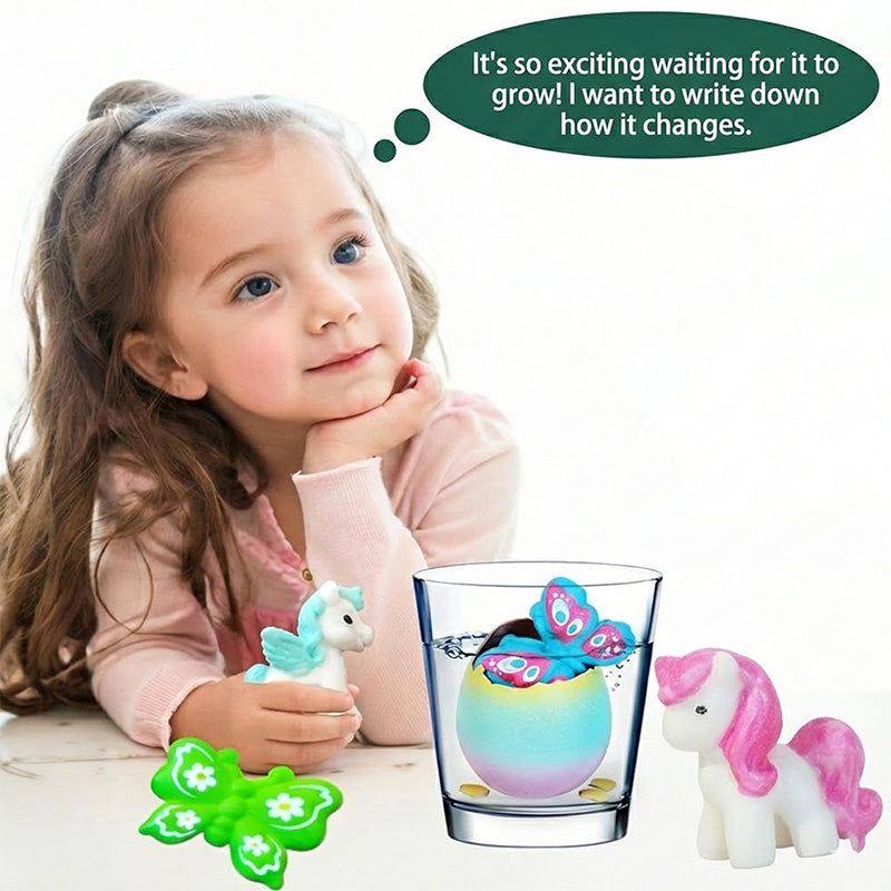 📢📢50% OFF !!!⏰6PCS Magic Hatching Egg Toy