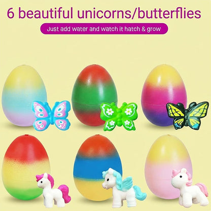 📢📢50% OFF !!!⏰6PCS Magic Hatching Egg Toy